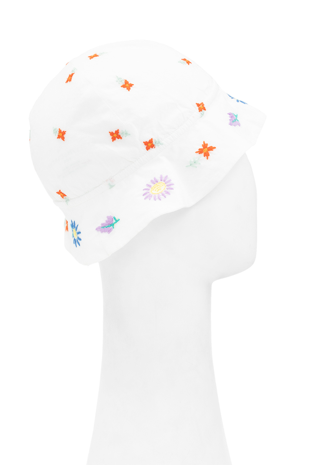 Stella McCartney Kids Floral-embroidered hat